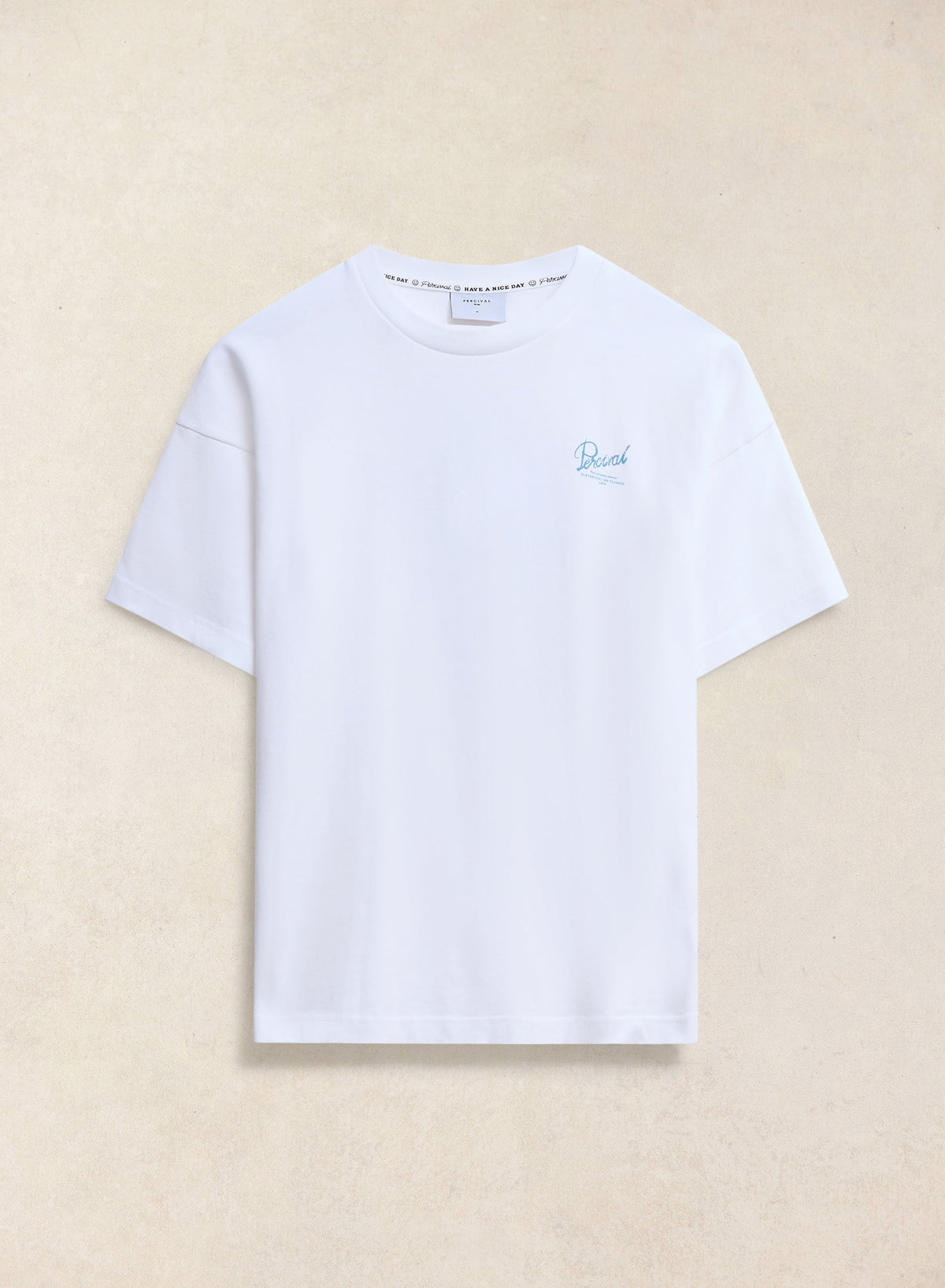 Dawson Oversized T-Shirt - Organic Cotton - White - Percival