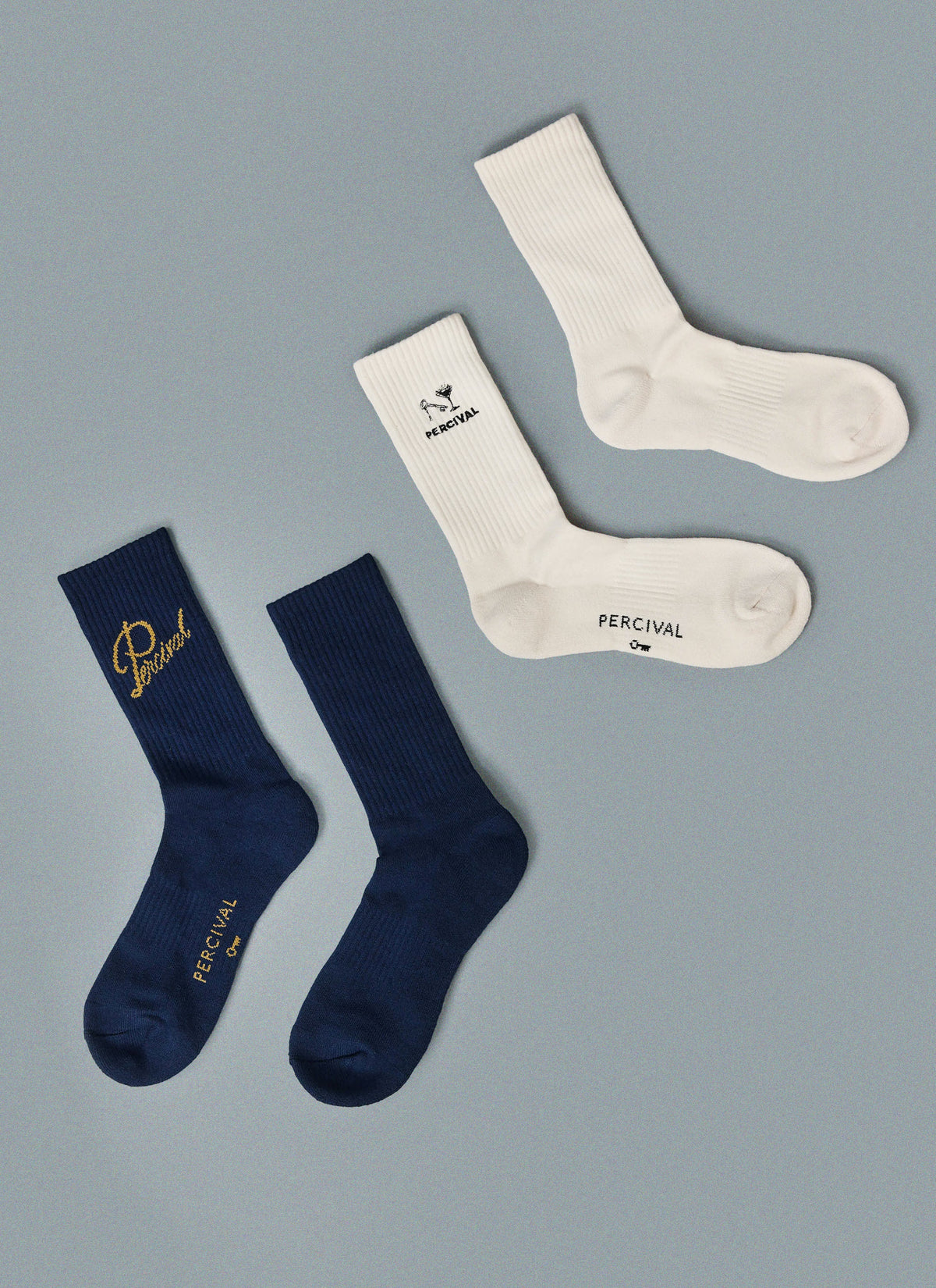 Men's Kingsley Jacquard Socks - Navy