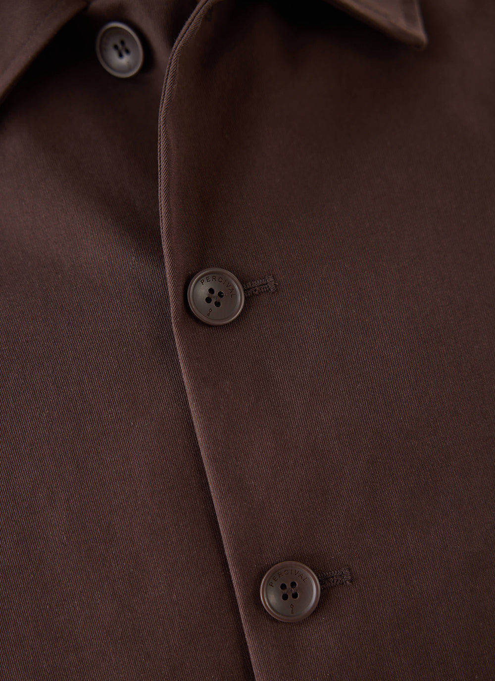 Men's Cropped Waterproof Trench Coat - Carter - Brown - Percival