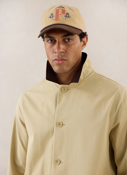 Men's Long Trench Coat - Wilson - Waterproof - Tan - Percival