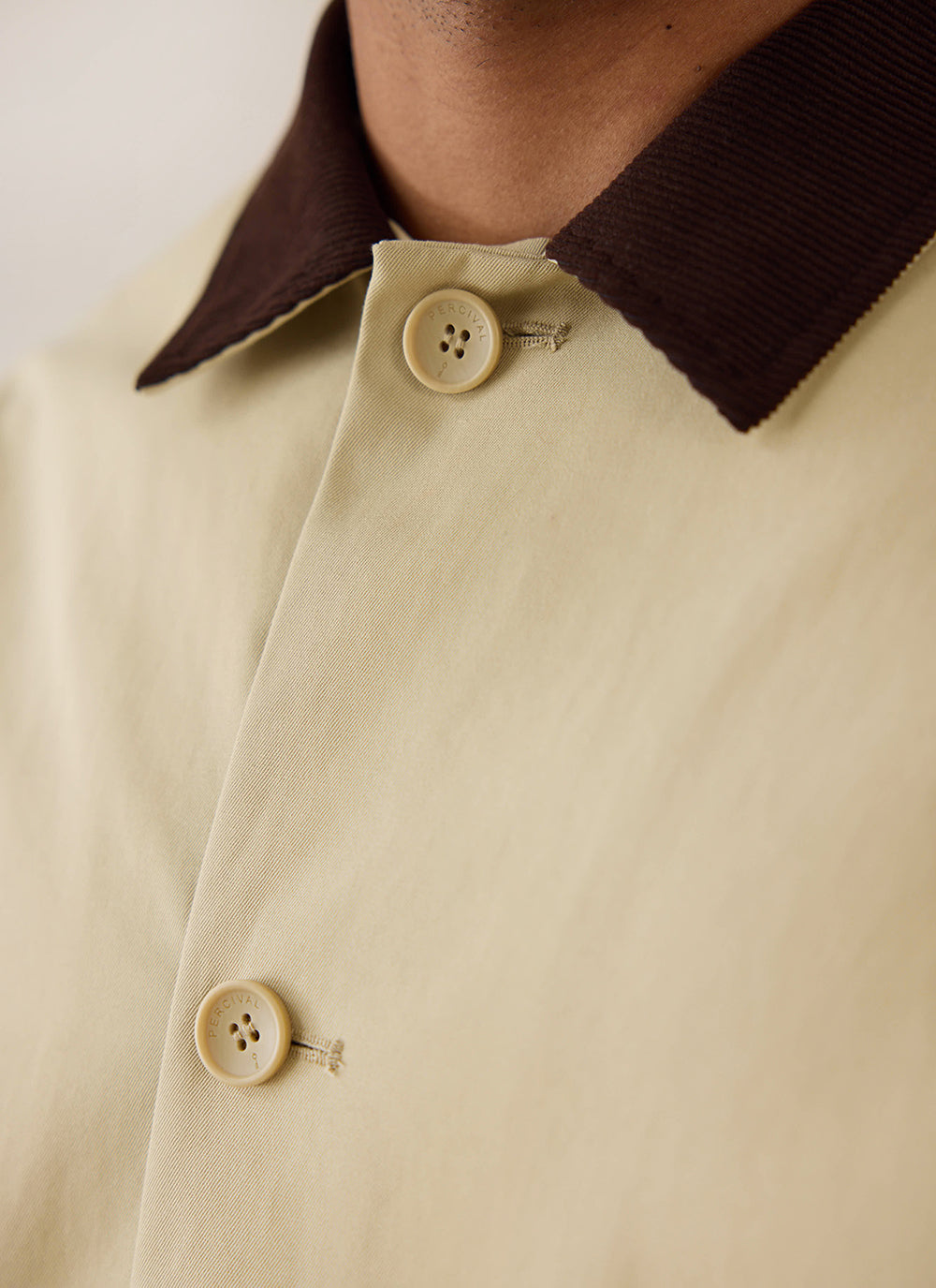 Men's Long Trench Coat - Wilson - Waterproof - Tan - Percival