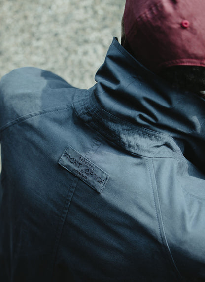 Men's Mac Trench Coat - Limited Edition Percival x Front Office - Navy