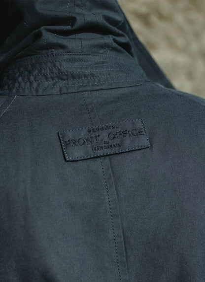 Men's Mac Trench Coat - Limited Edition Percival x Front Office - Navy