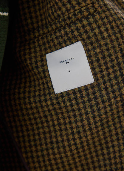 Men's Wool Minnesota Overcoat - Watcher Check - Percival