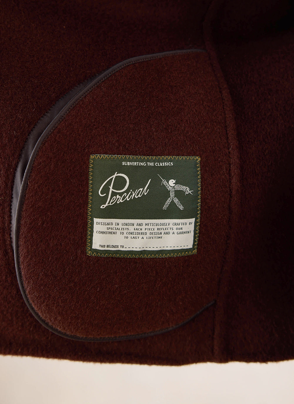 Minnesota Double-Faced Wool Overshirt - Brown Fleck - Percival