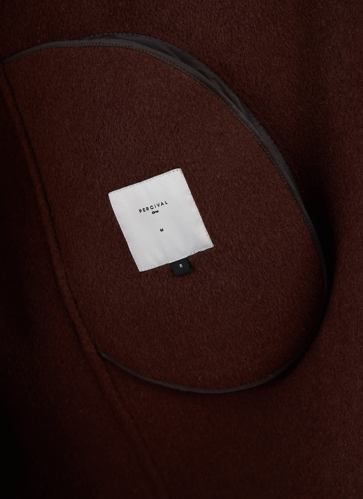 Men's Long Overcoat - Minnesota - Brown Fleck Twill - Percival