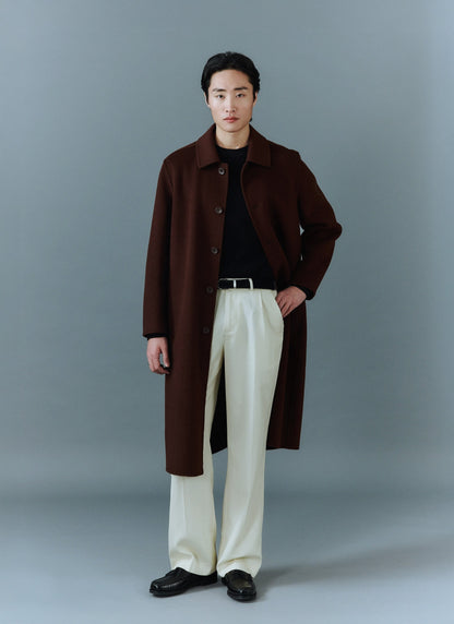 Minnesota Overcoat - Wool - Espresso Brown