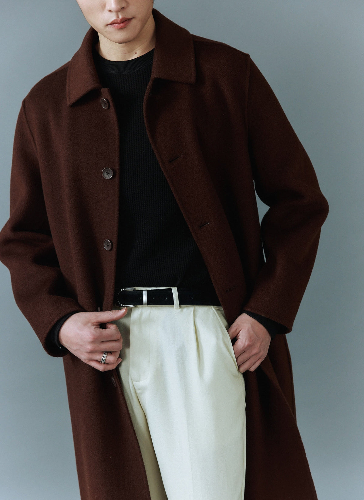 Minnesota Overcoat - Wool - Espresso Brown
