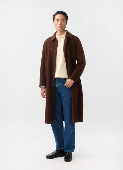 Minnesota Overcoat - Wool - Espresso Brown