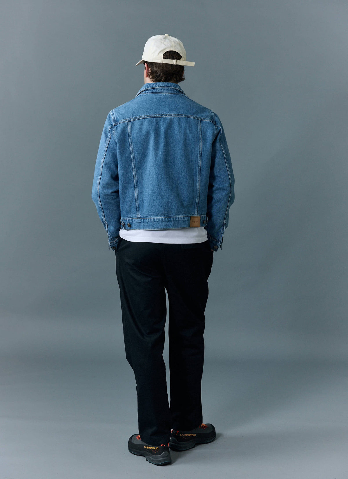 Men's Denim Trucker Jacket - Light Wash Blue