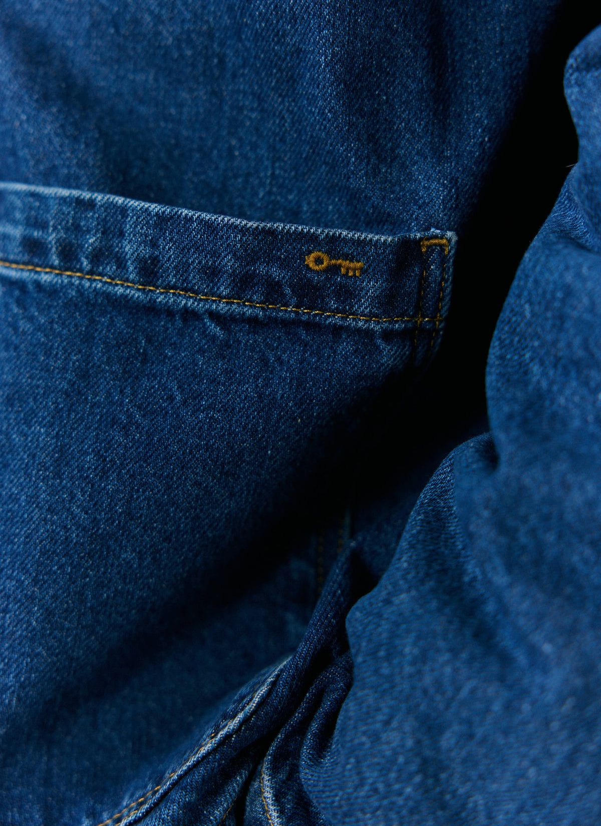 Men's Chore Jacket - Denim - Mid Wash Blue