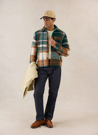 Knowles Overshirt - Wool - Multi Check - Percival
