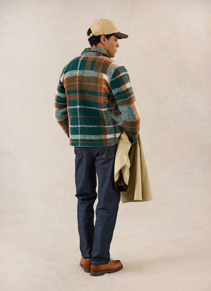 Knowles Overshirt - Wool - Multi Check - Percival