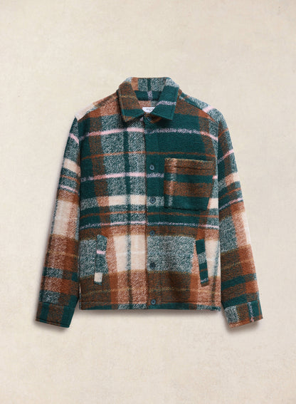 Knowles Overshirt - Wool - Multi Check - Percival