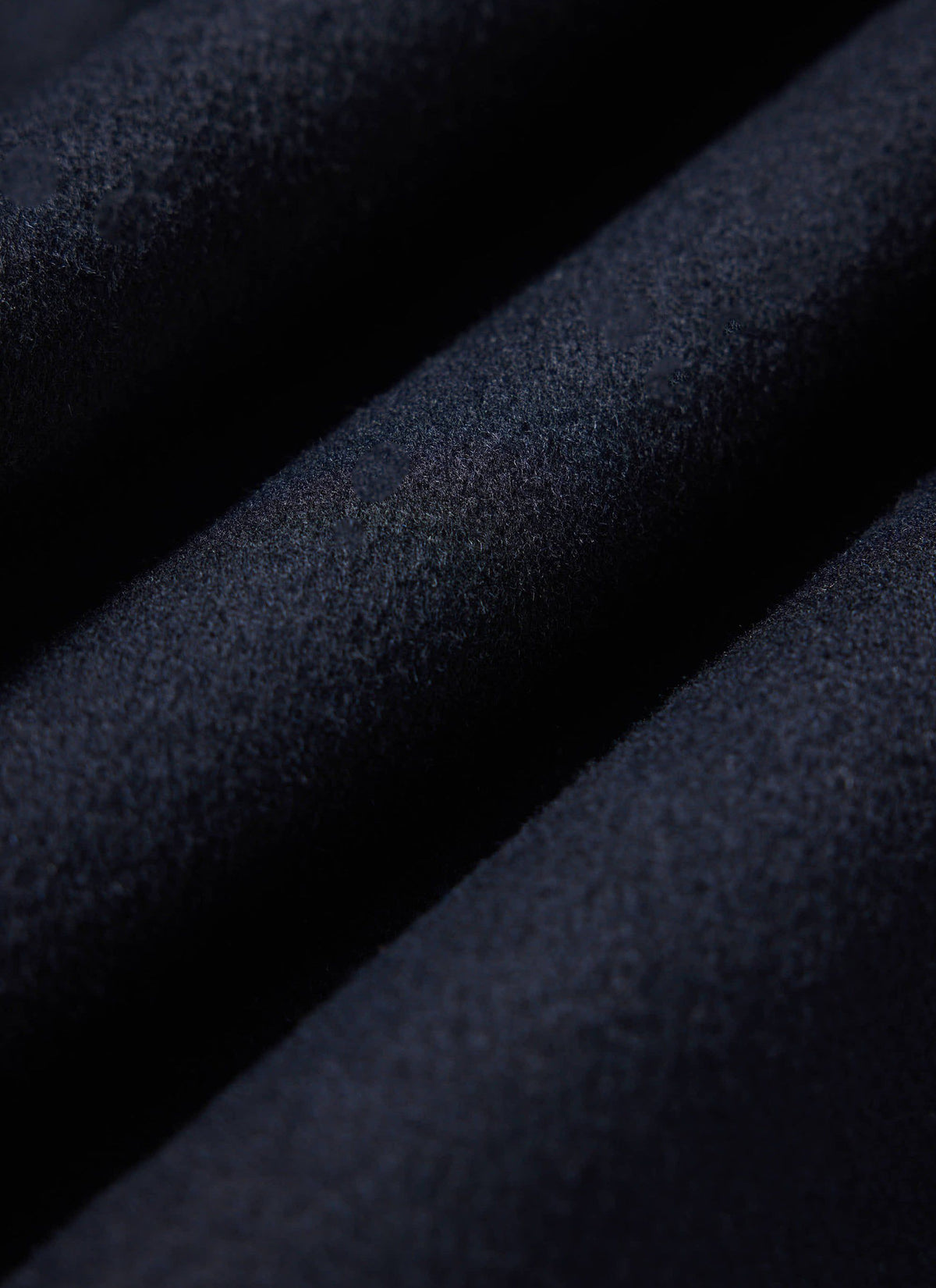 Men's Wool Overshirt - Shacket - Wool - Navy Blue