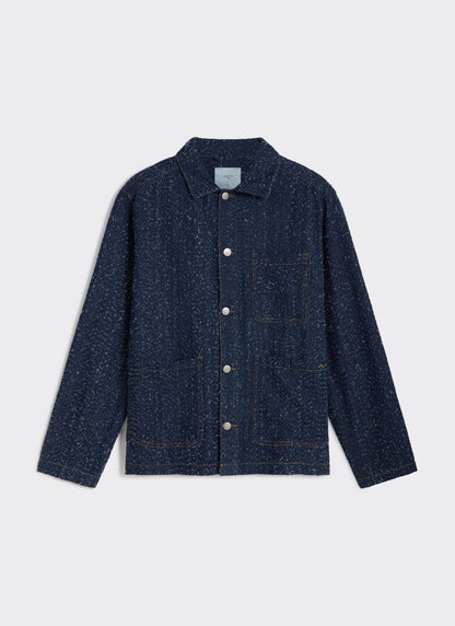 Men's Chore Jacket - Parsons - Cotton - Blue
