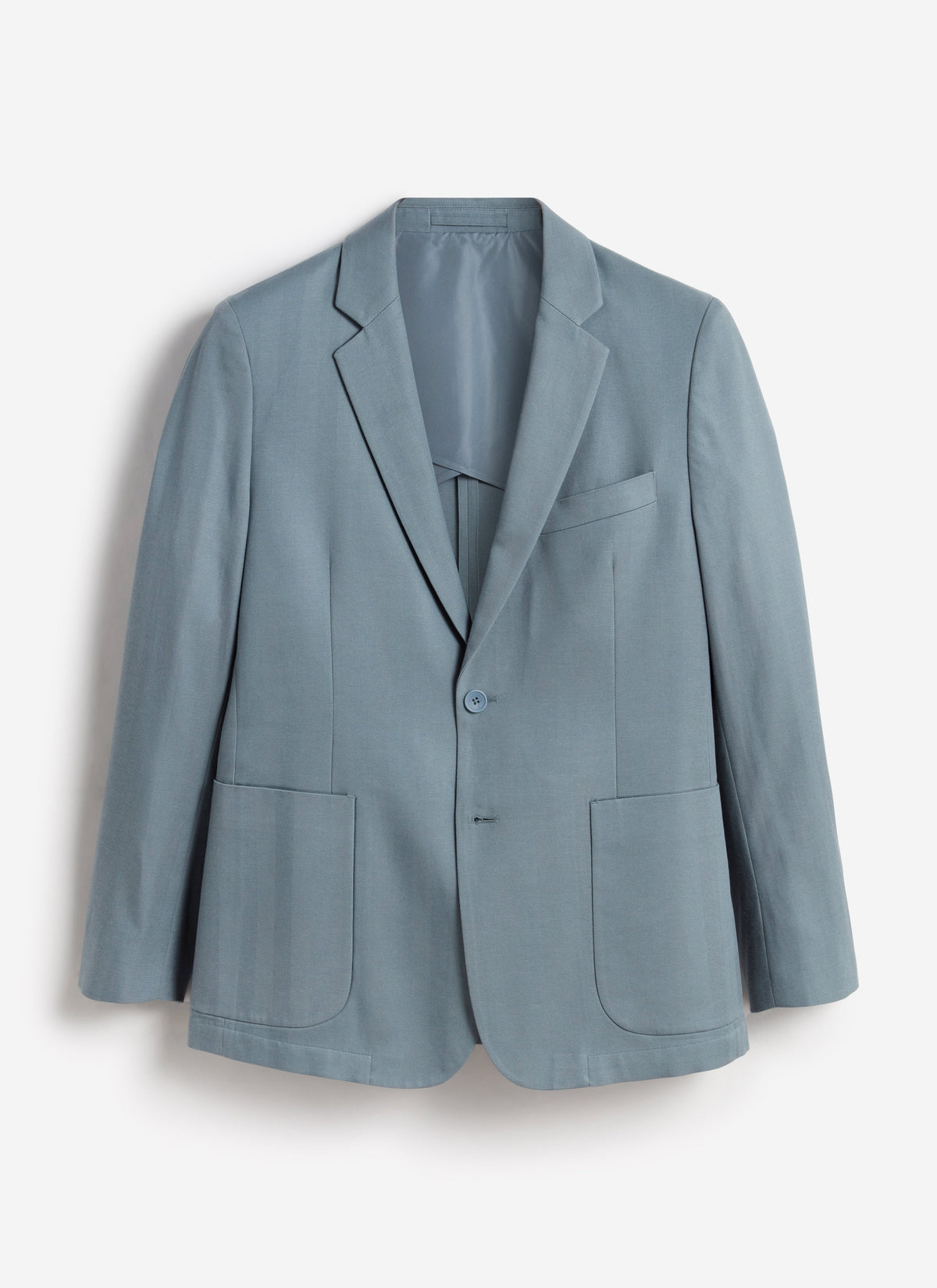 Lyocell Regular Blazer - Slate Blue