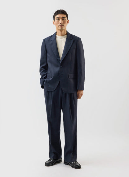 Men's Tailored Blazer - Suit Jacket - Percival x Warren - Navy Blue