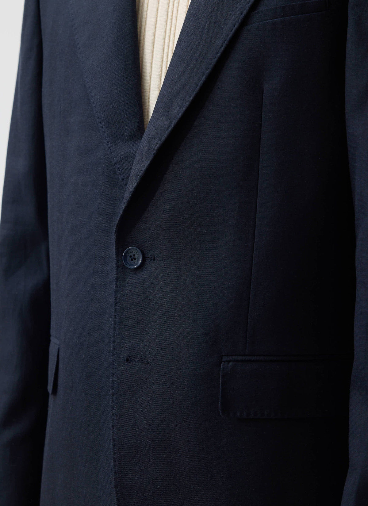 Men's Tailored Blazer - Suit Jacket - Percival x Warren - Navy Blue