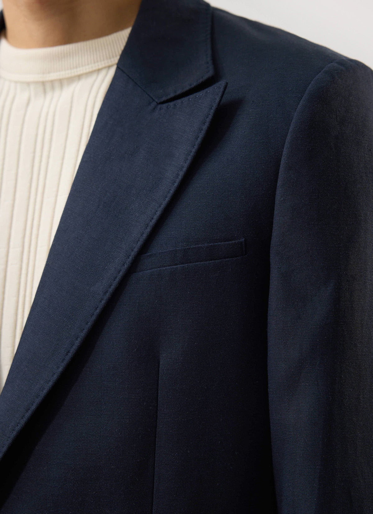 Men's Tailored Blazer - Suit Jacket - Percival x Warren - Navy Blue