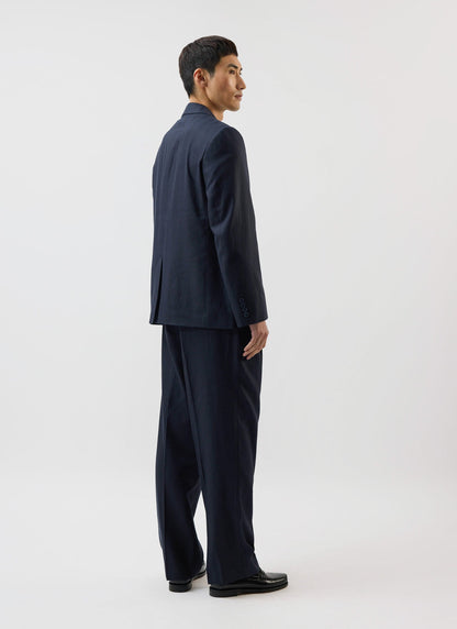 Men's Tailored Blazer - Suit Jacket - Percival x Warren - Navy Blue