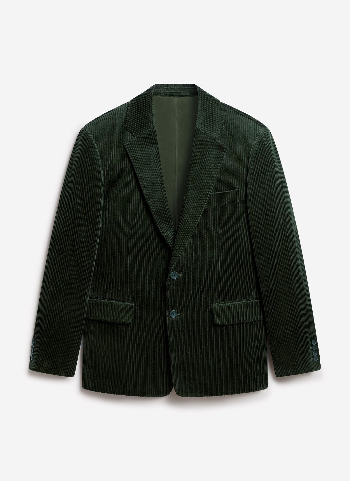 Tailored Blazer - Chunky Cord - Forest