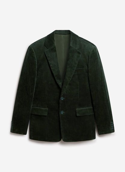 Tailored Blazer - Chunky Cord - Forest