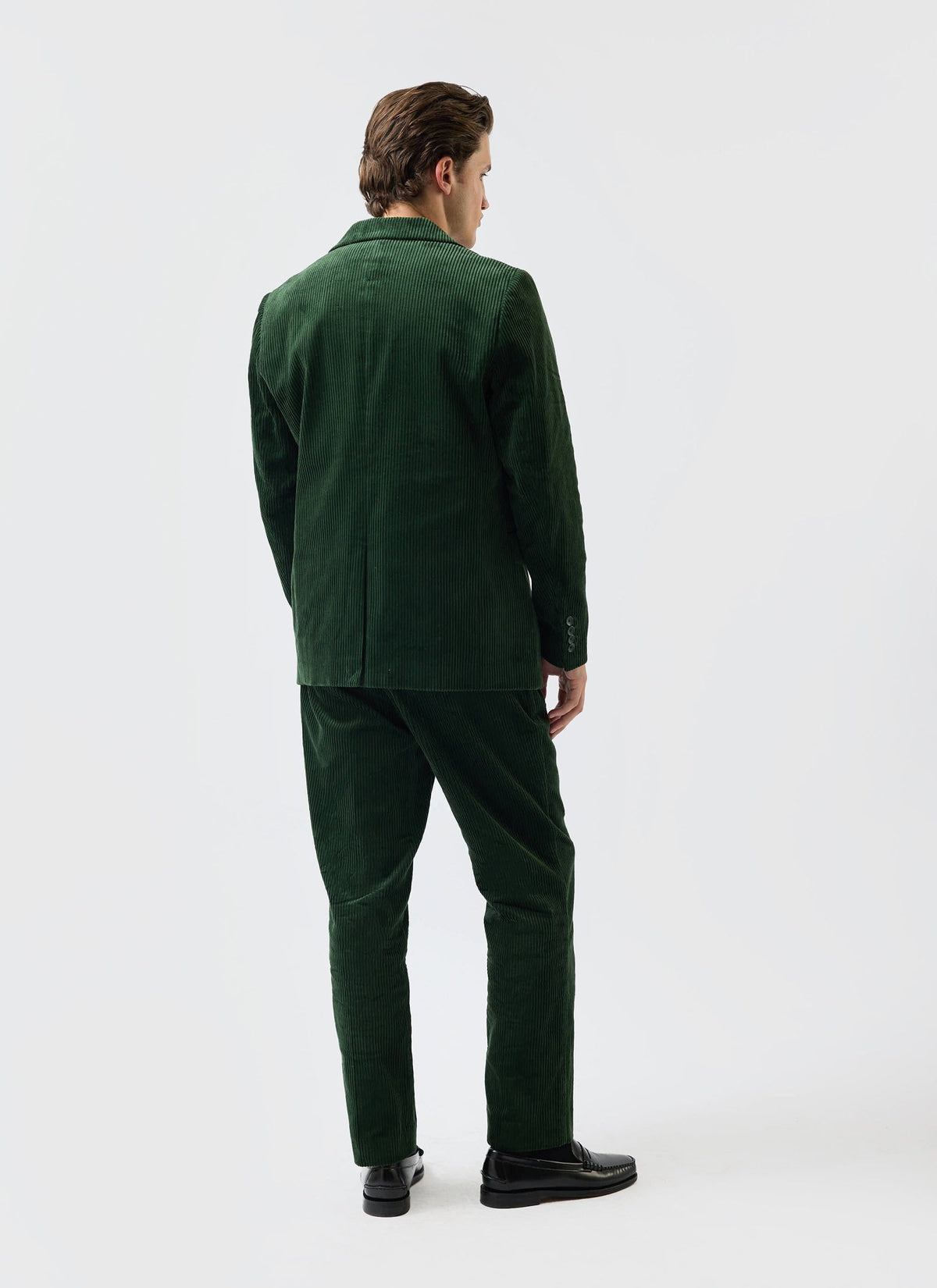 Tailored Blazer - Chunky Cord - Forest