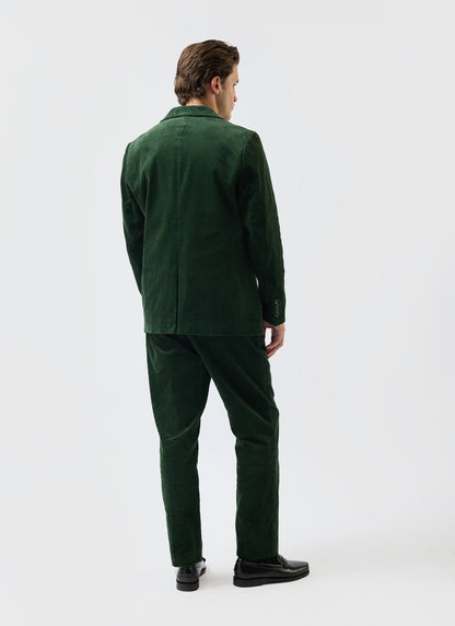 Tailored Blazer - Chunky Cord - Forest