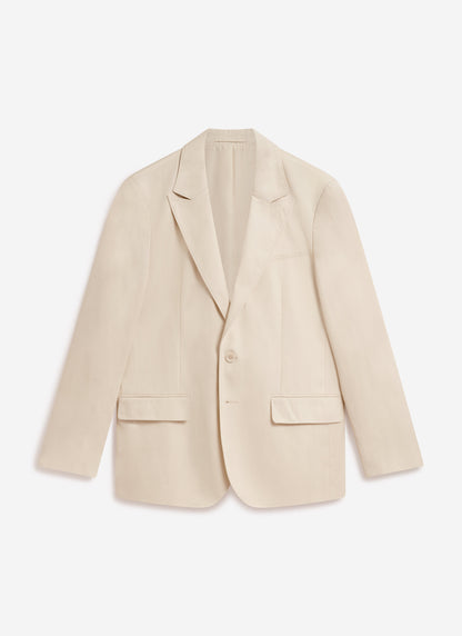 Men's Tailored Blazer - Suit Jacket - Percival x Warren - Ecru Cream