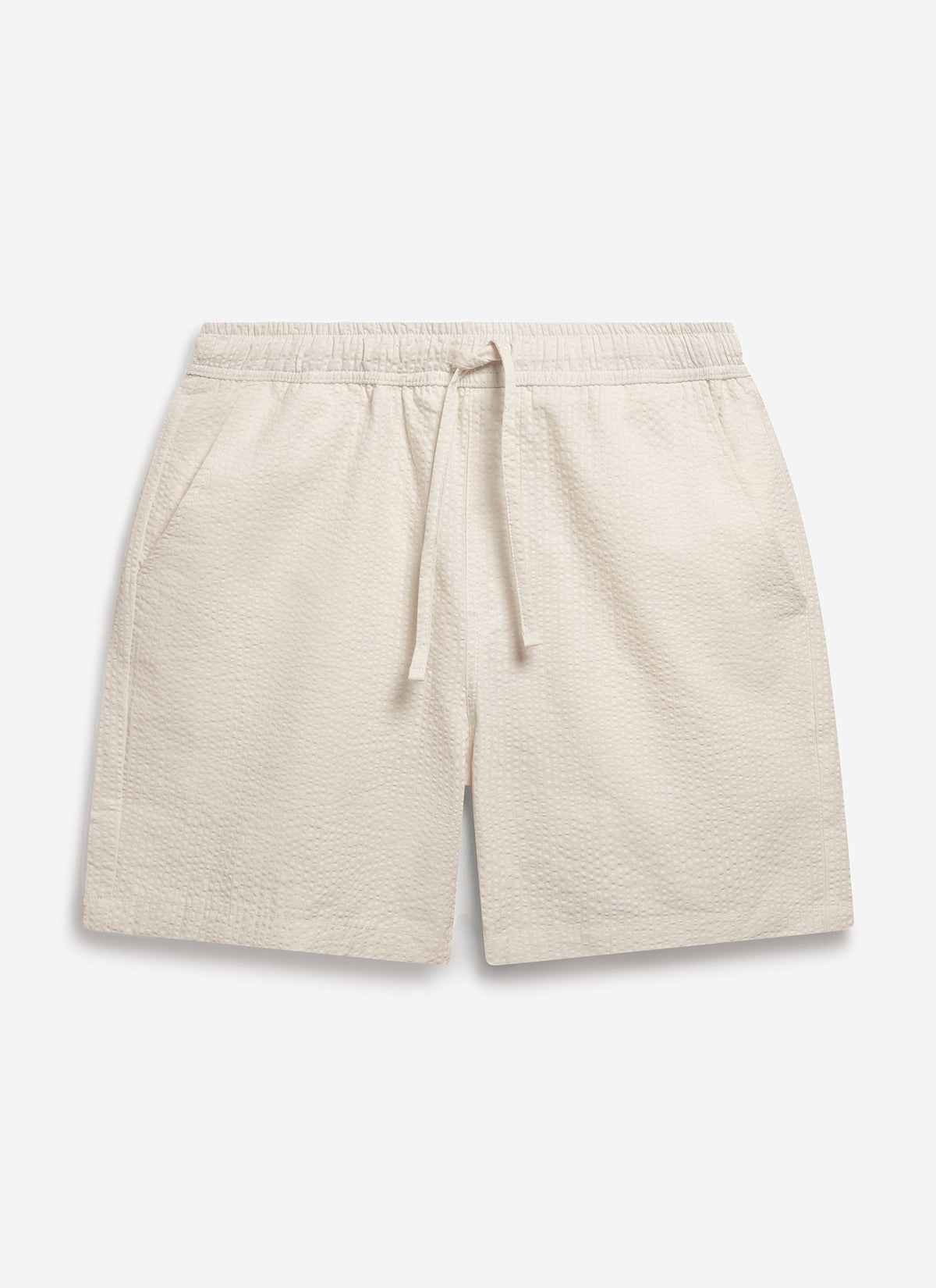 Classic Shorts - Seersucker - Cream