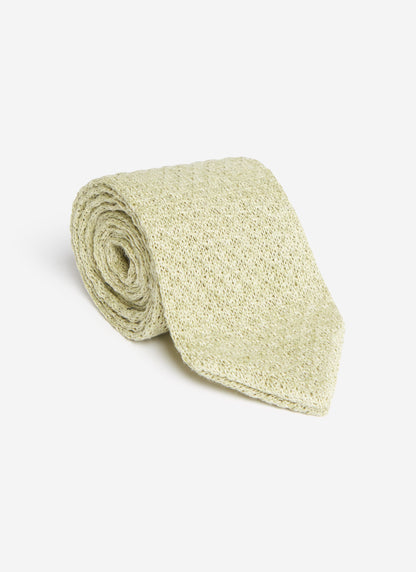 Linen Tie - Forest Marl