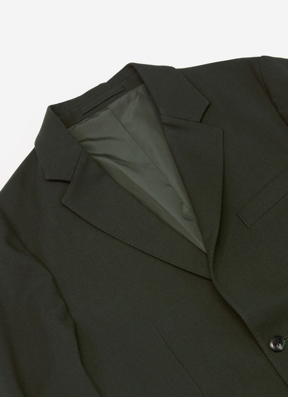 Tailored Blazer - Wool - Forest
