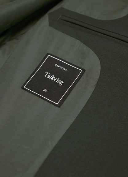 Tailored Blazer - Wool - Forest
