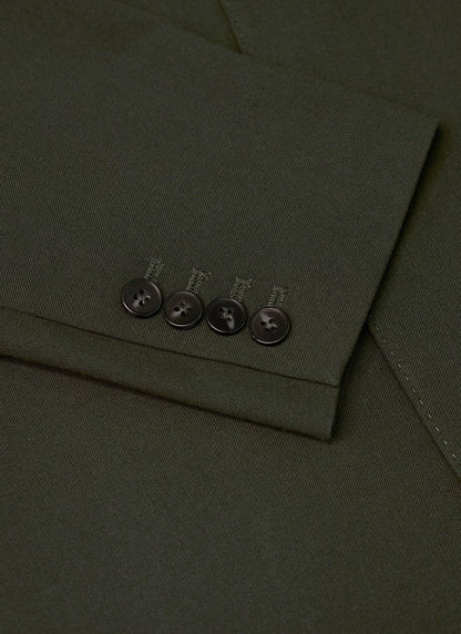 Tailored Blazer - Wool - Forest