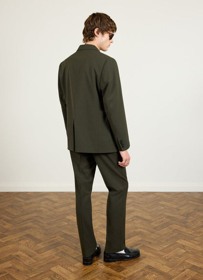 Tailored Blazer - Wool - Forest