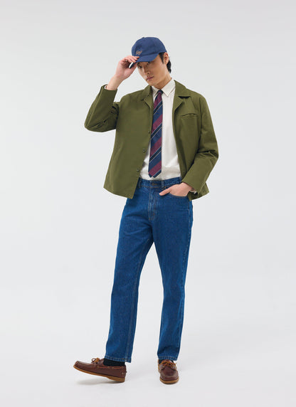 Men's Casual Workwear Jacket - Chore Jacket - Khaki