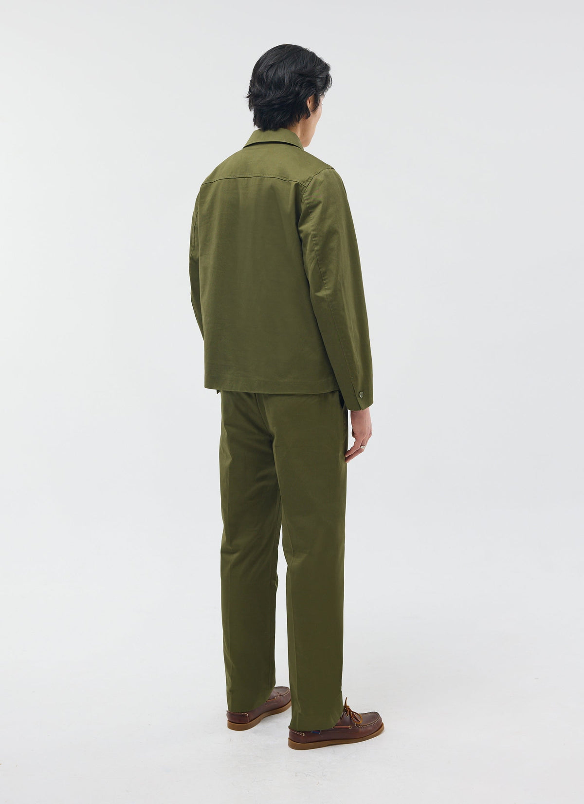 Men's Casual Workwear Jacket - Chore Jacket - Khaki
