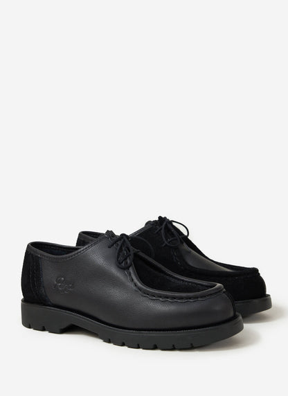 Kleman x Percival - Padror Patchwork Shoe - Black