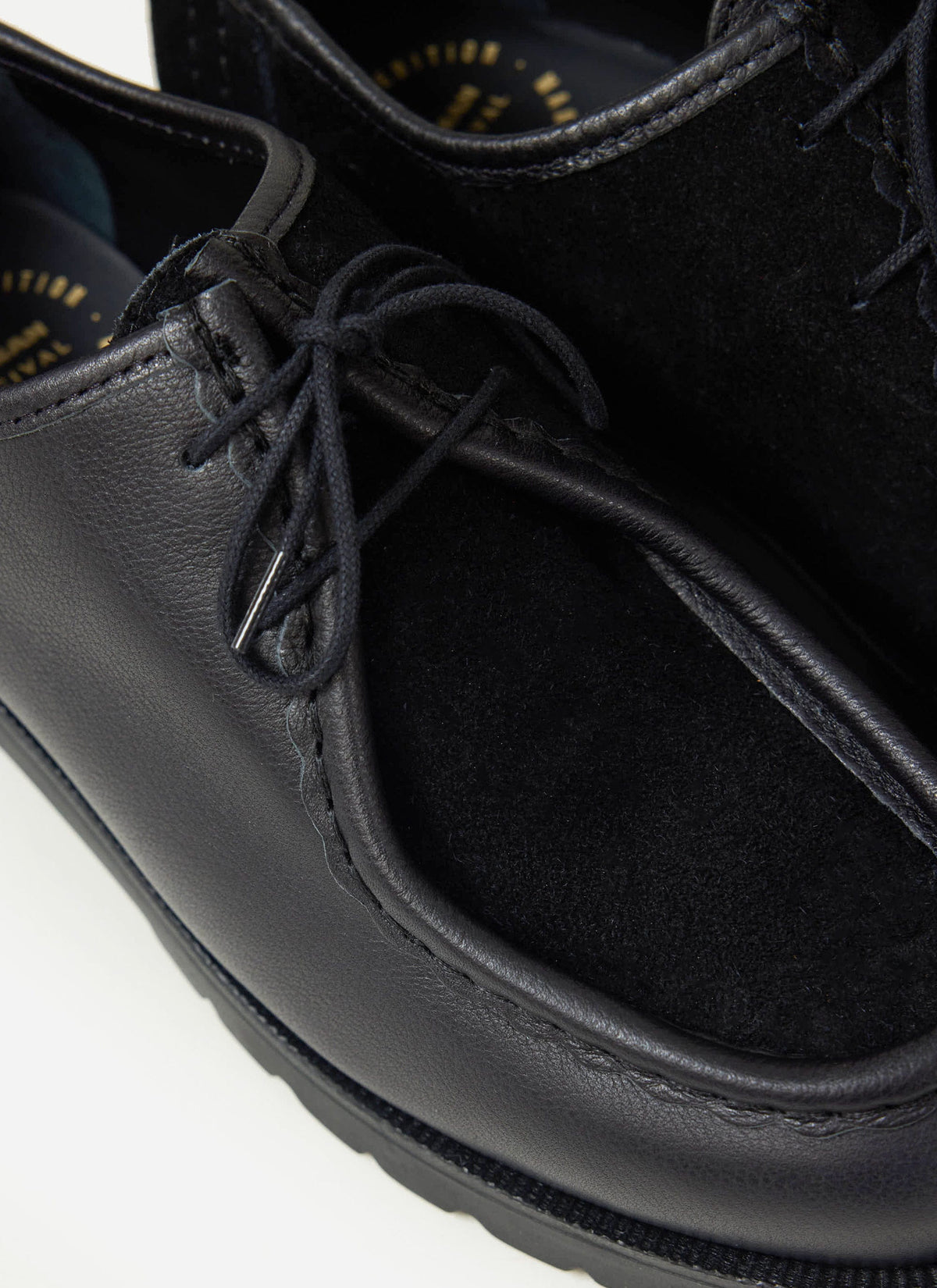 Kleman x Percival - Padror Patchwork Shoe - Black