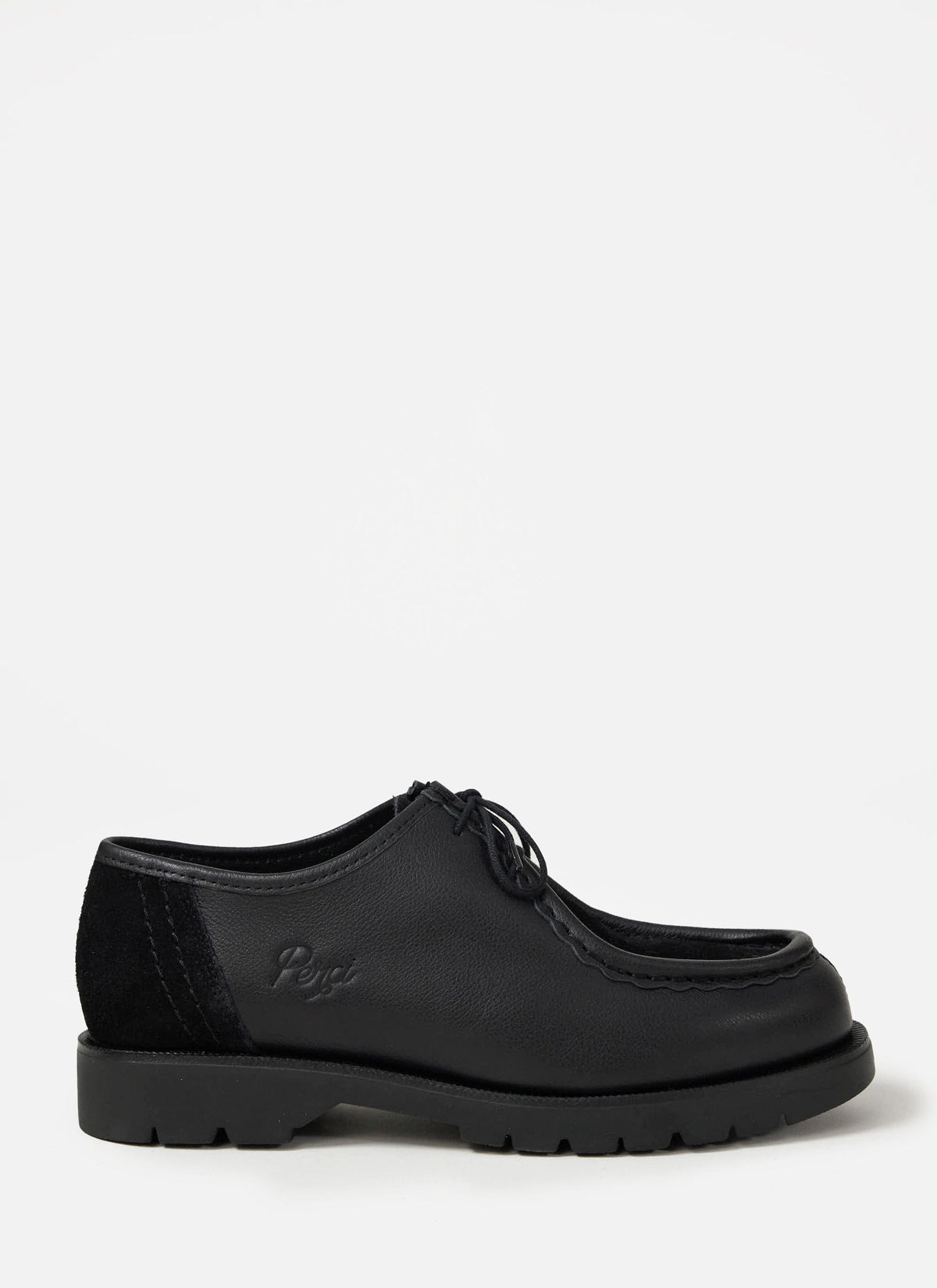 Kleman x Percival - Padror Patchwork Shoe - Black
