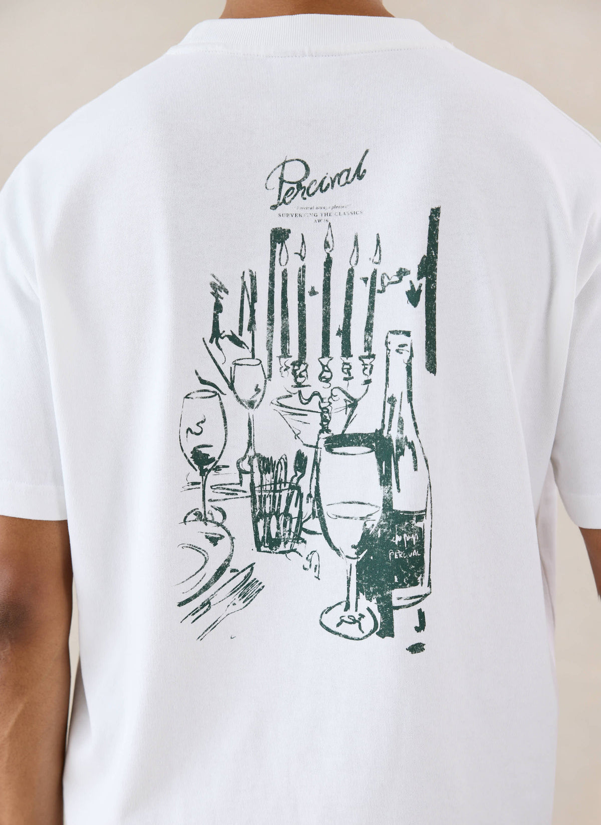 Marley Oversized T-Shirt - White Organic Cotton - Percival
