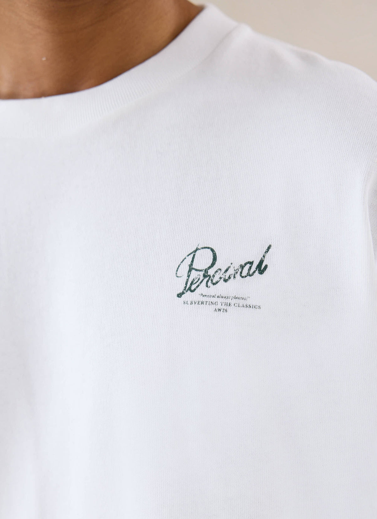 Marley Oversized T-Shirt - White Organic Cotton - Percival