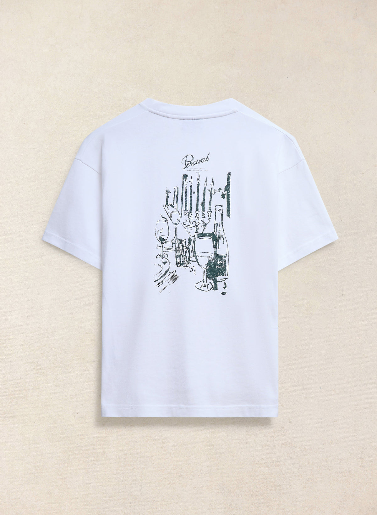 Marley Oversized T-Shirt - White Organic Cotton - Percival