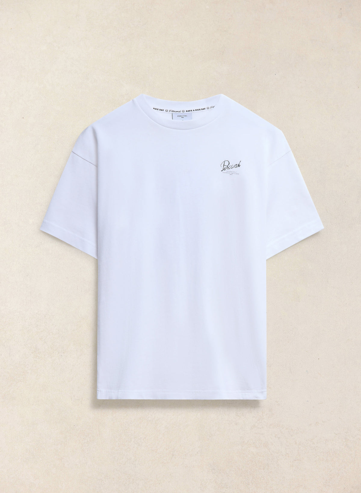 Marley Oversized T-Shirt - White Organic Cotton - Percival