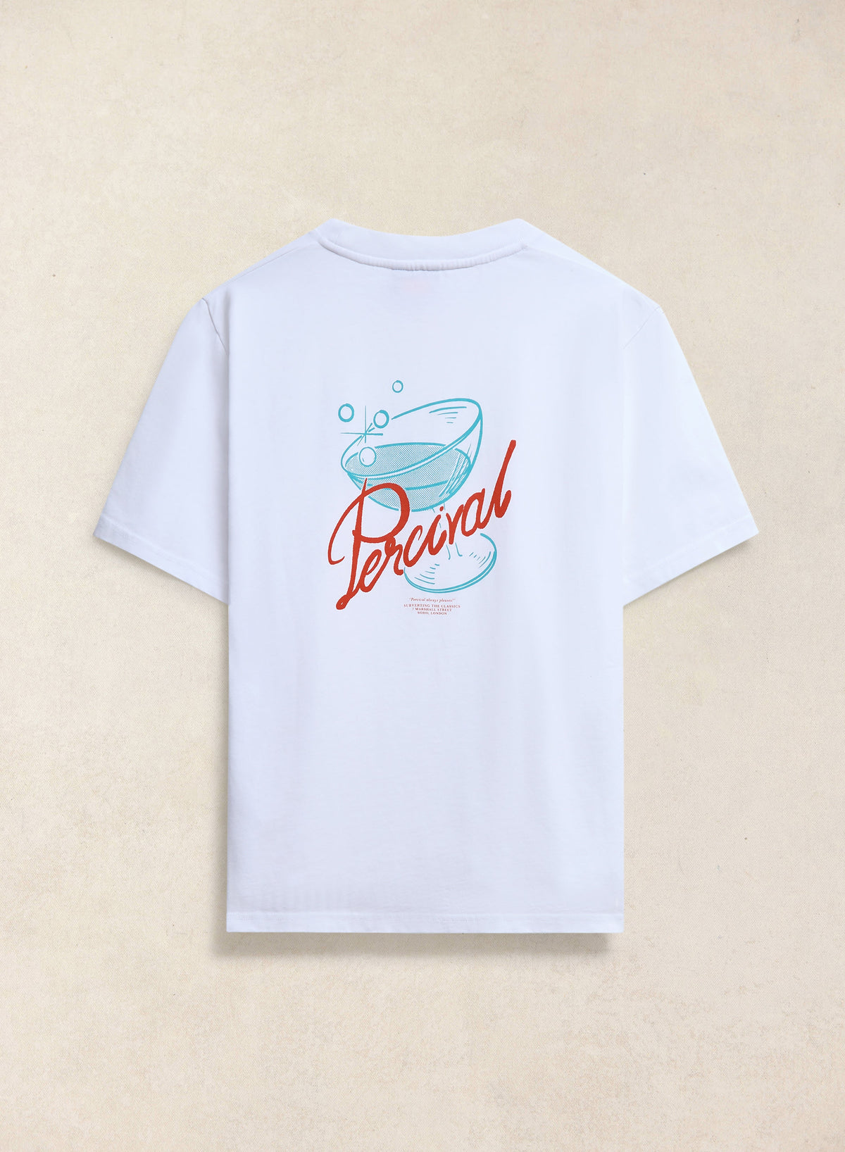 Norman White Oversized T-Shirt - 260 GSM Organic Cotton - Percival