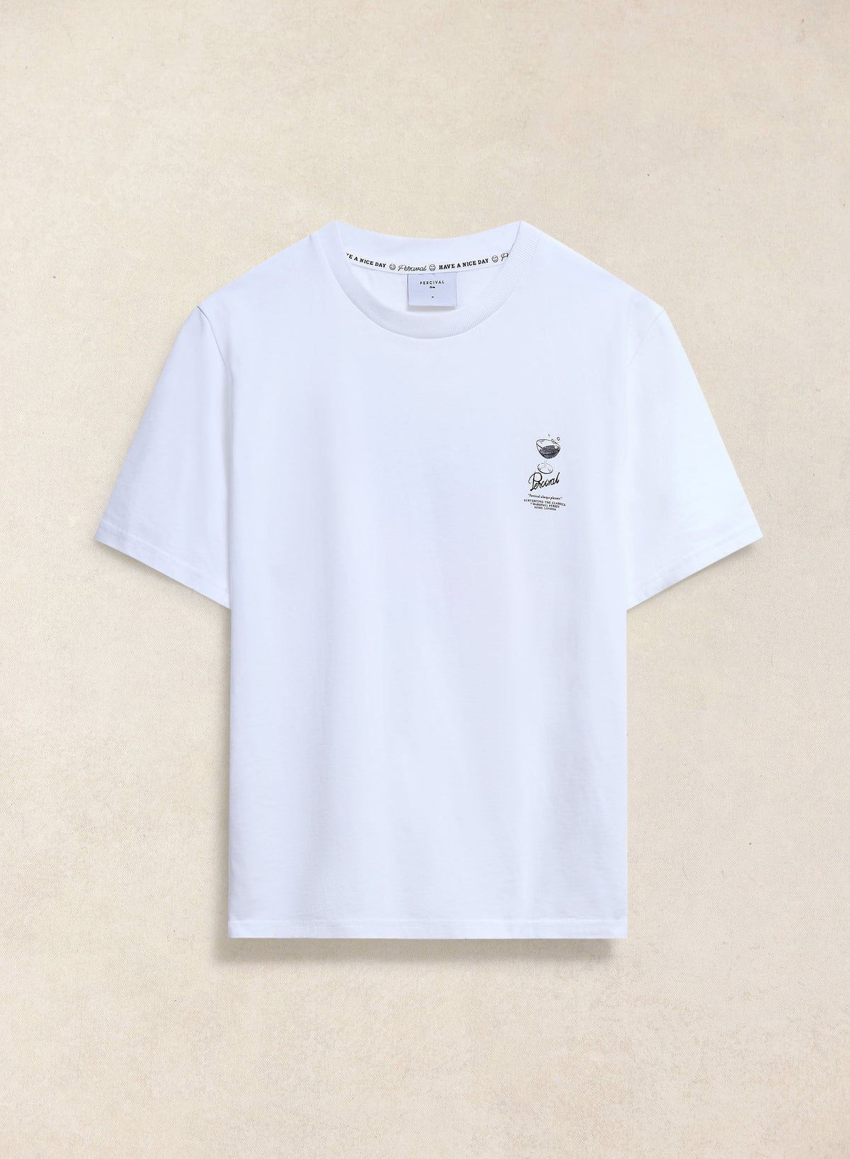 Norman White Oversized T-Shirt - 260 GSM Organic Cotton - Percival