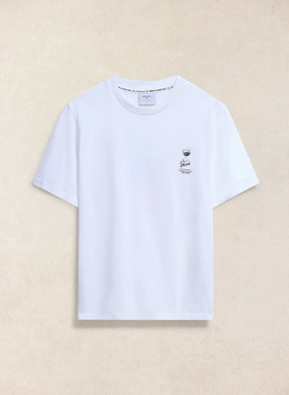 Norman White Oversized T-Shirt - 260 GSM Organic Cotton - Percival