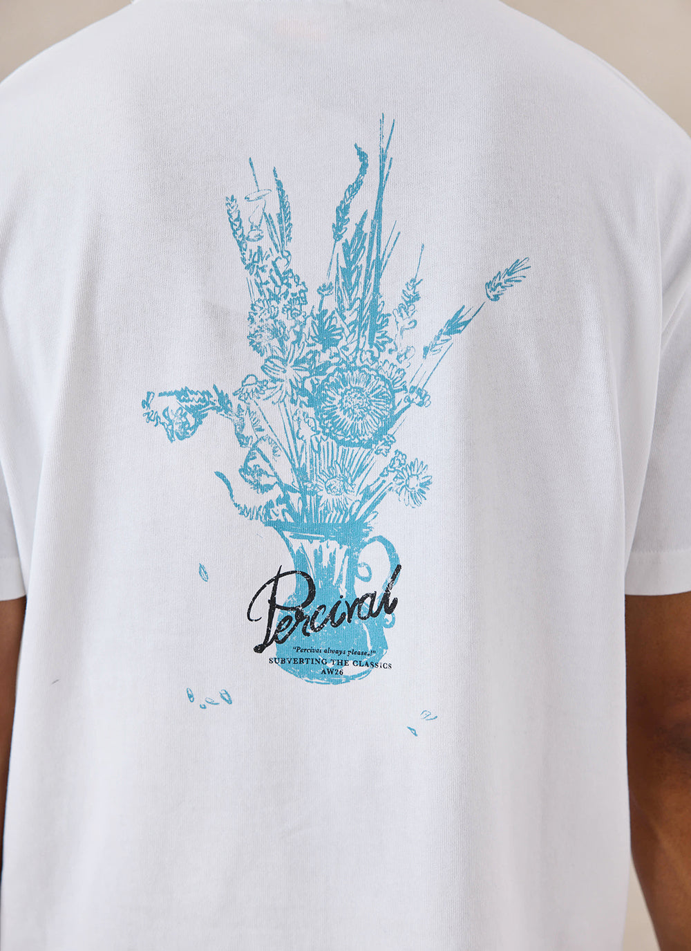 Dawson Oversized T-Shirt - Organic Cotton - White - Percival