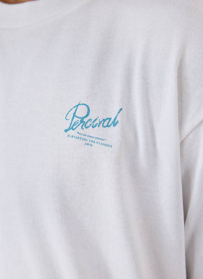 Dawson Oversized T-Shirt - Organic Cotton - White - Percival